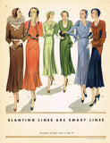 Butterick 3883: 1930s Rare Uncut Misses Dinner Dress 38 B Vintage Sewing Pattern
