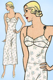 Butterick 4779: 1930s Misses Slip w Attached Panties 32 B Vintage Sewing Pattern - Vintage4me2