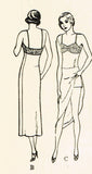 Butterick 4779: 1930s Misses Slip w Attached Panties 32 B Vintage Sewing Pattern - Vintage4me2