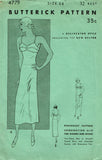 Butterick 4779: 1930s Misses Slip w Attached Panties 32 B Vintage Sewing Pattern - Vintage4me2