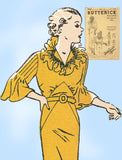 Butterick 5805: 1930s Uncut Afternoon Dress Size 32 Bust Vintage Sewing Pattern - Vintage4me2