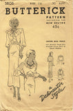 Butterick 5805: 1930s Uncut Afternoon Dress Size 32 Bust Vintage Sewing Pattern - Vintage4me2