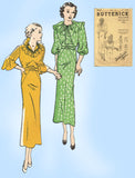 Butterick 5805: 1930s Uncut Afternoon Dress Size 32 Bust Vintage Sewing Pattern - Vintage4me2
