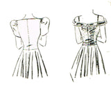 Butterick 7713: 1930s Vintage Sewing Pattern Stunning Evening Gown 32 B vintage4me2