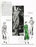 1930s Digital Download Butterick Early Spring 1936 Fashion Magazine Pattern Book Catalog - Vintage4me2