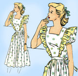 1940s Original Vintage Country Gentleman Pattern 5008 Uncut Pinafore Dress 34B