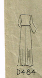 Du Barry D 484: 1930s Rare Plus Size Lounging Pajamas 40B Vintage Sewing Pattern