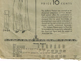 Du Barry D 484: 1930s Rare Plus Size Lounging Pajamas 40B Vintage Sewing Pattern