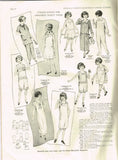Excella 1719: 1920s Easy Toddler's Nightdrawers Sz 5 Vintage Sewing Pattern