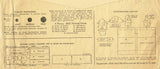 1930s Original Vintage Excella Pattern 3589 Misses Wedding Dress or Gown Sz 30 B