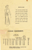 1940s Vintage Fairloom Superior Sewing Pattern 6433 Stylish Women's Suit Sz 38 B