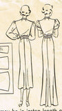 Hollywood 1100: 1930s Vintage Sewing Pattern Starlet Ida Lupino Evening Gown Sz 32 - Vintage4me2