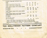 Hollywood 1100: 1930s Vintage Sewing Pattern Starlet Ida Lupino Evening Gown Sz 32 - Vintage4me2