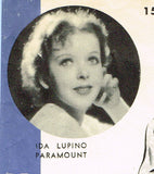 Hollywood 1574: 1930s Vintage Sewing Pattern Starlet Ida Lupino 2 Pc Gown or Dress Sz 30