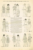 Ladies Home Journal 3919: 1920s Uncut Girls Dress Size 12 Vintage Sewing Pattern