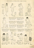 Ladies Home Journal 1885: 1920s Baby Girls Bloomers Sz 2 Vintage Sewing Pattern