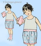 Ladies Home Journal 1885: 1920s Uncut Girls Bloomers Sz 8 Vintage Sewing Pattern