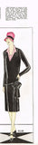 1920s VTG Ladies Home Journal Sewing Pattern 5149 Uncut Flapper Street Dress 38B - Vintage4me2