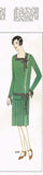 1920s VTG Ladies Home Journal Sewing Pattern 5157 Uncut Flapper Dress Size 36 B