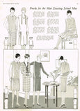 1920s VTG Ladies Home Journal Sewing Pattern 5098 FF Misses Flapper Dress Sz 36B