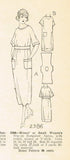 Ladies Home Journal 2386: 1920s Uncut Misses Bungalow Apron Sz 34 B Sewing Pattern
