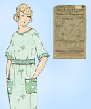 Ladies Home Journal 2386: 1920s Uncut Misses Bungalow Apron Sz 32 B Sewing Pattern