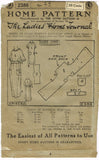 Ladies Home Journal 2386: 1920s Uncut Misses Bungalow Apron Sz 32 B Sewing Pattern
