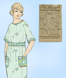 Ladies Home Journal 2386: 1920s Uncut Misses Bungalow Apron Sz 34 B Sewing Pattern