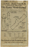 Ladies Home Journal 2386: 1920s Uncut Misses Bungalow Apron Sz 34 B Sewing Pattern