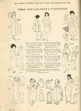 Ladies Home Journal 2439: 1920s Uncut Girls Robe Size 14 Vintage Sewing Pattern