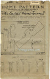 Ladies Home Journal 2439: 1920s Uncut Girls Robe Size 14 Vintage Sewing Pattern