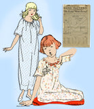 Ladies Home Journal 2439: 1920s Uncut Girls Robe Size 14 Vintage Sewing Pattern
