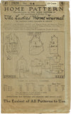 Ladies Home Journal 2528: 1920s Uncut Misses Tucked Blouse Sz 34B Sewing Pattern