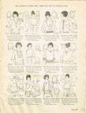 Ladies Home Journal 2528: 1920s Uncut Misses Tucked Blouse Sz 34B Sewing Pattern