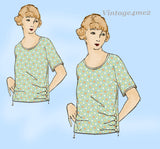 Ladies Home Journal 2534: 1920s Uncut Misses Blouse 40 B Vintage Sewing Pattern