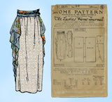Ladies Home Journal 2571: 1920s Uncut Misses Skirt Sz 28W Vintage Sewing Pattern