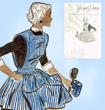 Ladies Home Journal 2599: 1950s Misses Apron Fits ALL Vintage Sewing Pattern - Vintage4me2