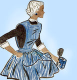 Ladies Home Journal 2599: 1950s Misses Apron Fits ALL Vintage Sewing Pattern - Vintage4me2