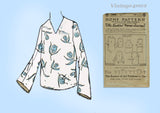 Ladies Home Journal 2808: 1920s Uncut Misses Blouse 40 B Vintage Sewing Pattern