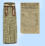 Ladies Home Journal 2809: 1920s Uncut Misses Skirt Sz 26W Vintage Sewing Pattern