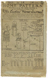 Ladies Home Journal 2810: 1920s Uncut Misses Dress Sz 34B Vintage Sewing Pattern