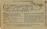 Ladies Home Journal 2890: 1920s Uncut Misses Blouse 34 B Vintage Sewing Pattern