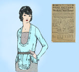 Ladies Home Journal 2890: 1920s Uncut Misses Blouse 34 B Vintage Sewing Pattern