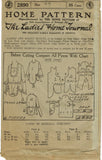 Ladies Home Journal 2890: 1920s Uncut Misses Blouse 34 B Vintage Sewing Pattern