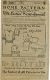 Ladies Home Journal 2920: 1920s Uncut Misses Blouse 34 B Vintage Sewing Pattern