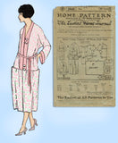 Ladies Home Journal 2945: 1920s Misses Negligee Size 36 B Vintage Sewing Pattern