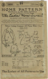 Ladies Home Journal 2950: 1920s Uncut Surplice Blouse 36B Vintage Sewing Pattern