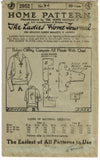 Ladies Home Journal 2952: 1920s Uncut Misses Blouse Vintage Sewing Pattern