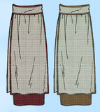 Ladies Home Journal 2978: 1920s Uncut Misses Skirt 28 W Vintage Sewing Pattern