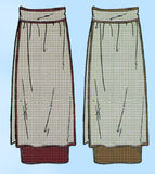 Ladies Home Journal 2978: 1920s Uncut Misses Skirt 26 W Vintage Sewing Pattern